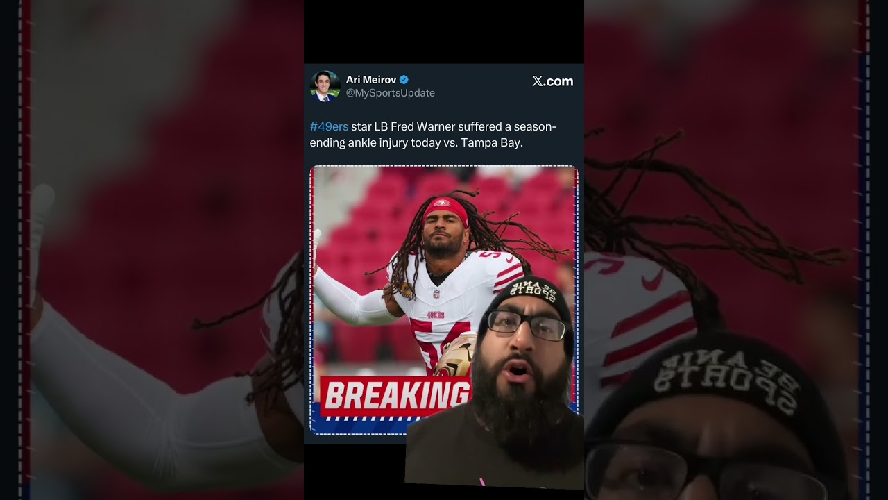 💔 Fred Warner OUT for the Season… Brutal Loss for the 49ers 😢 Vlog 💔 Fred Warner OUT for the Season… Brutal Loss for the 49ers 😢 Vlog