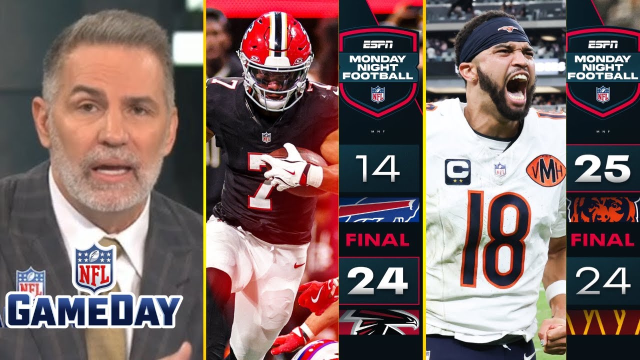 FULL NFL GAMEDAY | Kurt Warner reacts to NFL in WEEK 6: Falcons stun Bills, Bears beat Commanders Vlog FULL NFL GAMEDAY | Kurt Warner reacts to NFL in WEEK 6: Falcons stun Bills, Bears beat Commanders Vlog