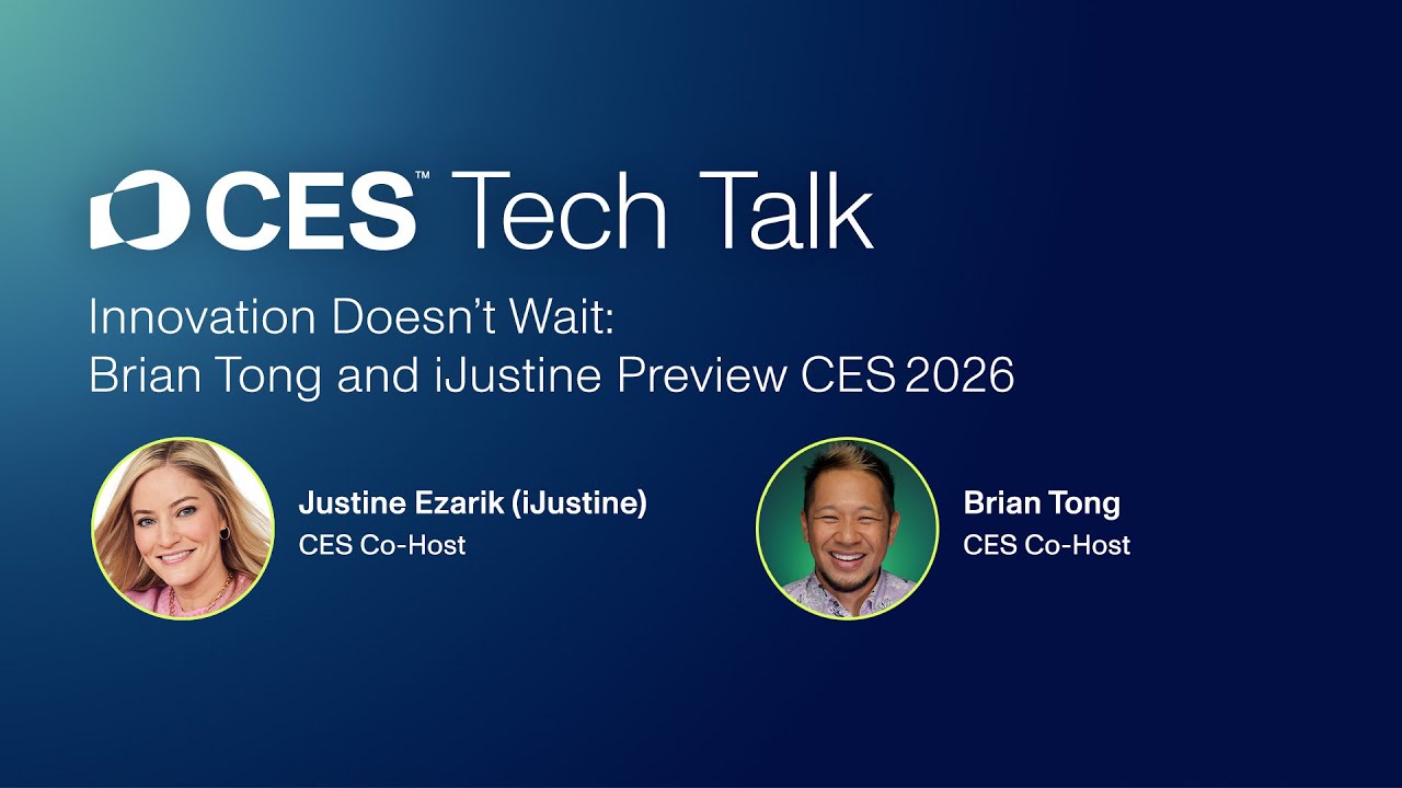 Innovation Doesn’t Wait: Brian Tong & iJustine Preview CES 2026 Vlog Innovation Doesn’t Wait: Brian Tong & iJustine Preview CES 2026 Vlog