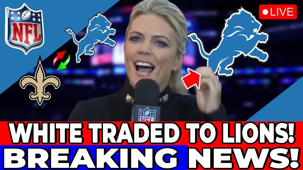 LATEST NEWS: THE LIONS FINALLY MADE A TRADE! NFL CONFIRMS? DETROIT LIONS NEWS TODAY Vlog LATEST NEWS: THE LIONS FINALLY MADE A TRADE! NFL CONFIRMS? DETROIT LIONS NEWS TODAY Vlog