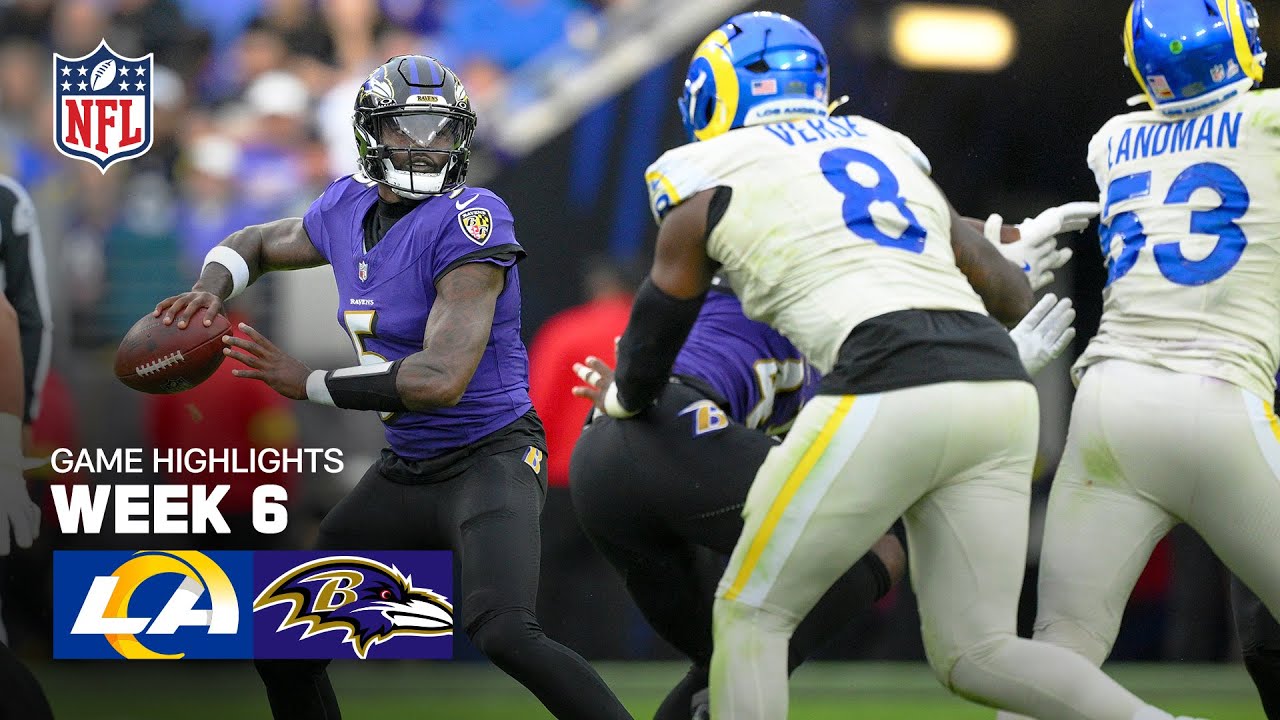 Los Angeles Rams vs. Baltimore Ravens Game Highlights | 2025 NFL Season Week 6 Vlog Los Angeles Rams vs. Baltimore Ravens Game Highlights | 2025 NFL Season Week 6 Vlog