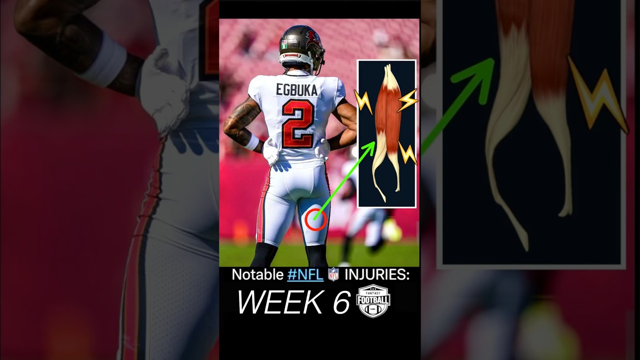 Major week 6 #FantasyFootball injuries | FASTEST Medical Minute #fantasyfootballadvice #NFLNews Vlog Major week 6 #FantasyFootball injuries | FASTEST Medical Minute #fantasyfootballadvice #NFLNews Vlog