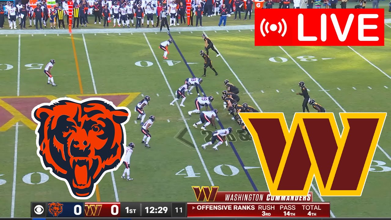 NFL LIVE🔴 Chicago Bears vs Washington Commanders Live Stream | Madden NFL 25 GAMEPLAY Vlog NFL LIVE🔴 Chicago Bears vs Washington Commanders Live Stream | Madden NFL 25 GAMEPLAY Vlog