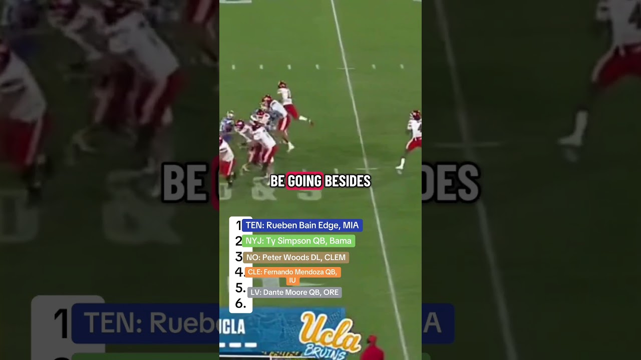 NFL Mock Draft After CFB Week 9 P3 #nfldraft #nfldraft2026 #nflmockdraft #dantemoore #oregonfootball NFL Mock Draft After CFB Week 9 P3 #nfldraft #nfldraft2026 #nflmockdraft #dantemoore #oregonfootball