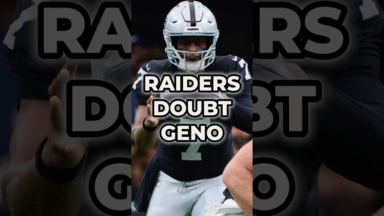 Raiders Clearly Doubt Geno Smith After Titans Game #nfl #raiders #shorts Vlog Raiders Clearly Doubt Geno Smith After Titans Game #nfl #raiders #shorts Vlog