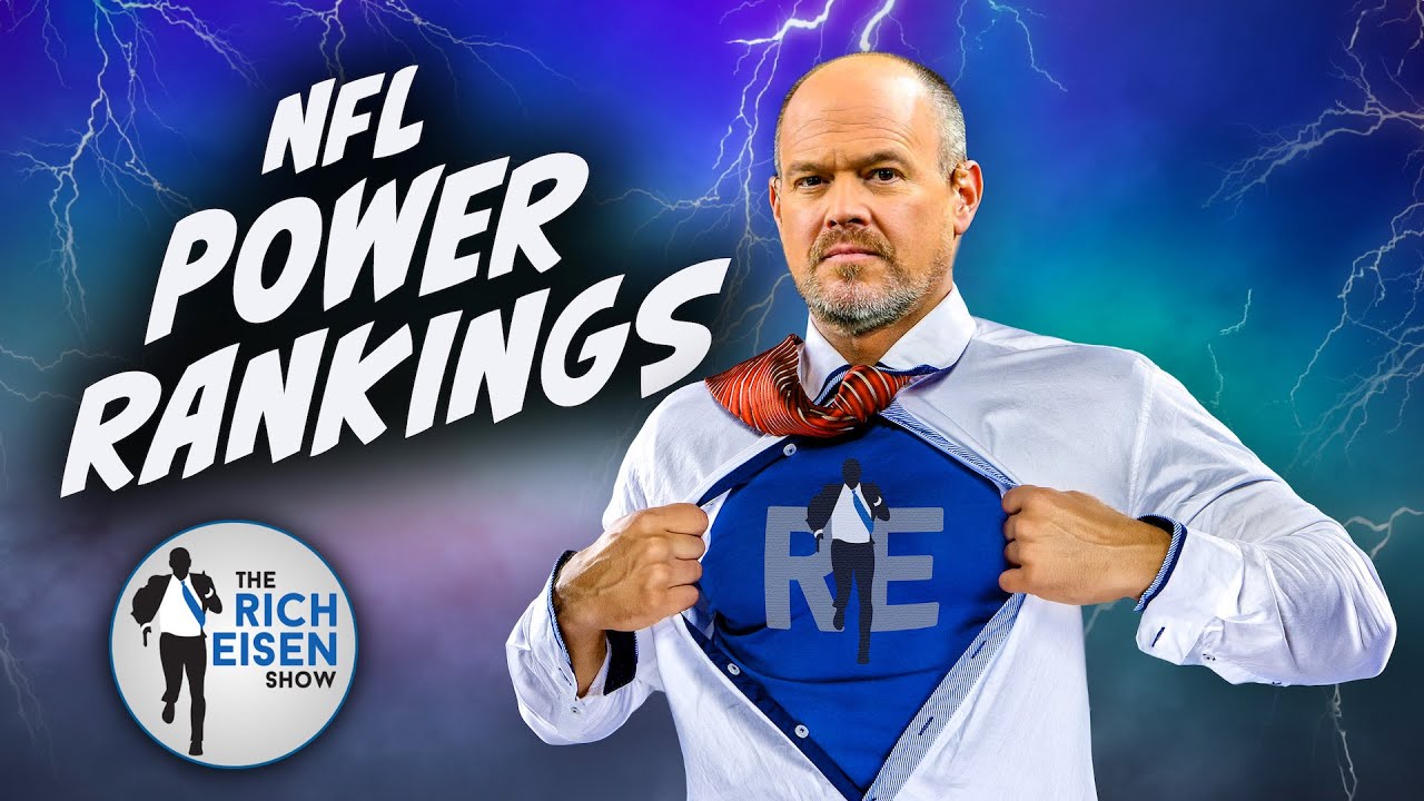 Rich Eisen Reveals His Brand-New NFL Power Rankings Heading into Week 9 | The Rich Eisen Show Vlog Rich Eisen Reveals His Brand-New NFL Power Rankings Heading into Week 9 | The Rich Eisen Show Vlog