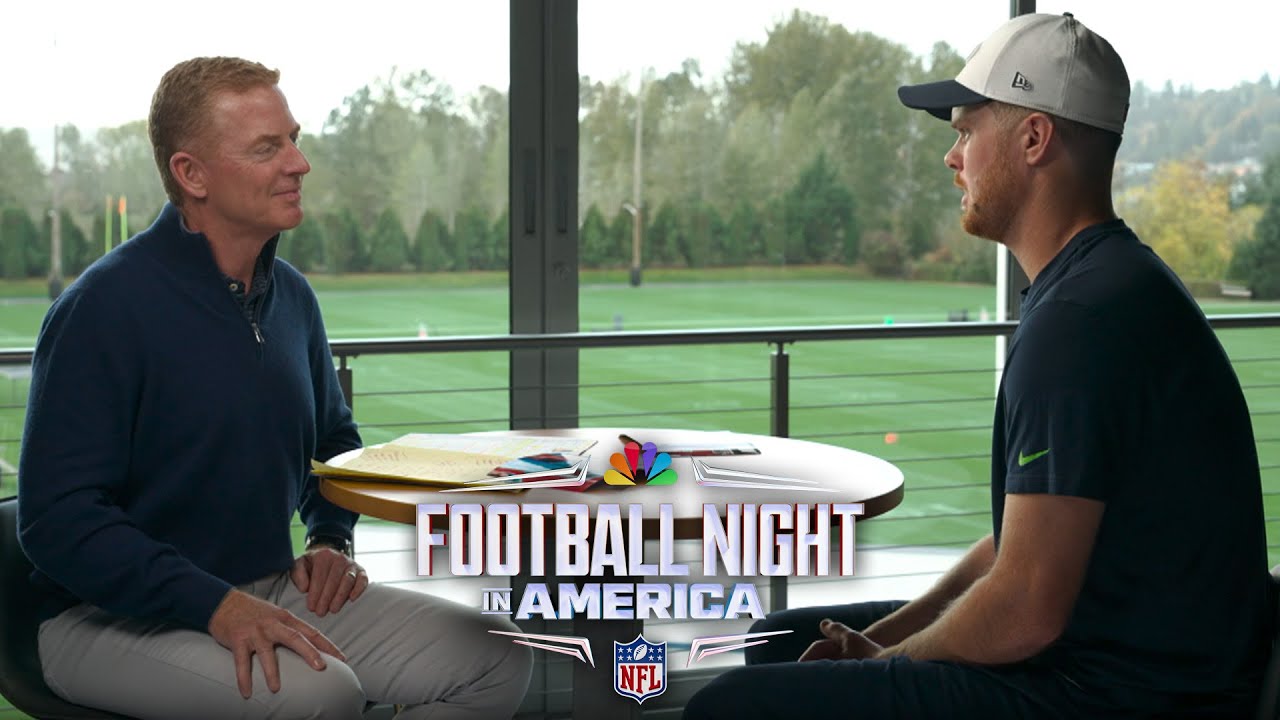 Sam Darnold reflects on his NFL stops from Jets to Seahawks | FNIA | NFL on NBC (FULL INTERVIEW) Vlog Sam Darnold reflects on his NFL stops from Jets to Seahawks | FNIA | NFL on NBC (FULL INTERVIEW) Vlog