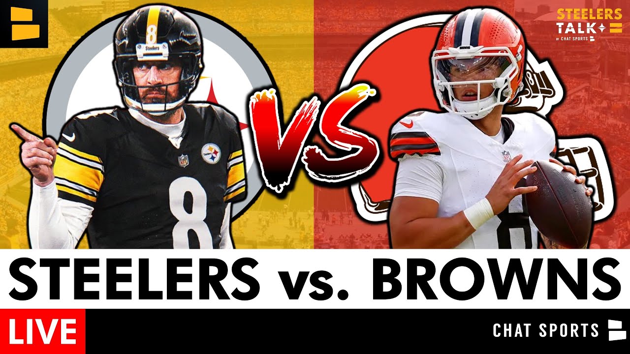 Steelers vs. Browns Live Streaming Scoreboard, Free Play-By-Play, Highlights | NFL Week 6 on CBS Vlog Steelers vs. Browns Live Streaming Scoreboard, Free Play-By-Play, Highlights | NFL Week 6 on CBS Vlog