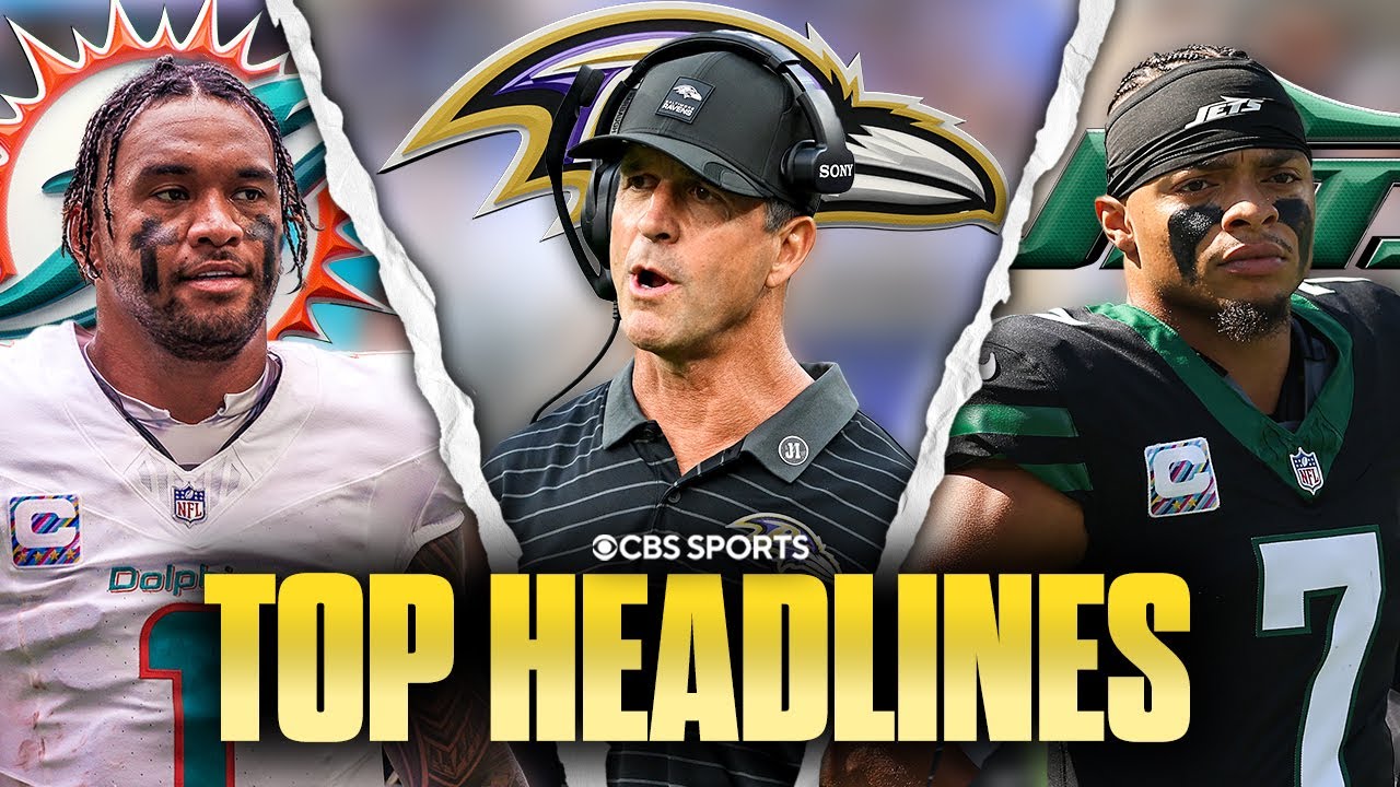 Top NFL Headlines after Week 6: Tua’s post game comments, Should John Harbaugh be on the hot seat? Vlog Top NFL Headlines after Week 6: Tua’s post game comments, Should John Harbaugh be on the hot seat? Vlog
