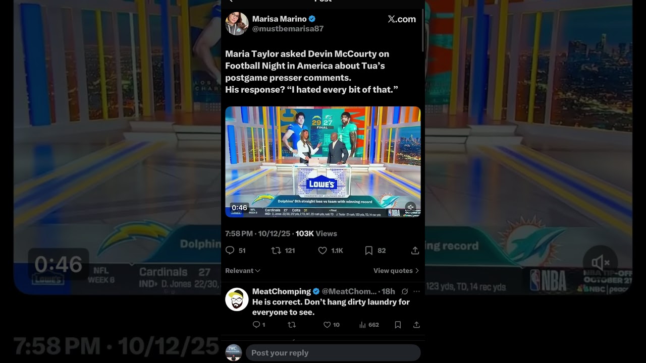 Tua needs to take accountability #NFL #MiamiDolphins #TuaTagovailoa #NFLNews #NFLMedia #Football Vlog Tua needs to take accountability #NFL #MiamiDolphins #TuaTagovailoa #NFLNews #NFLMedia #Football Vlog