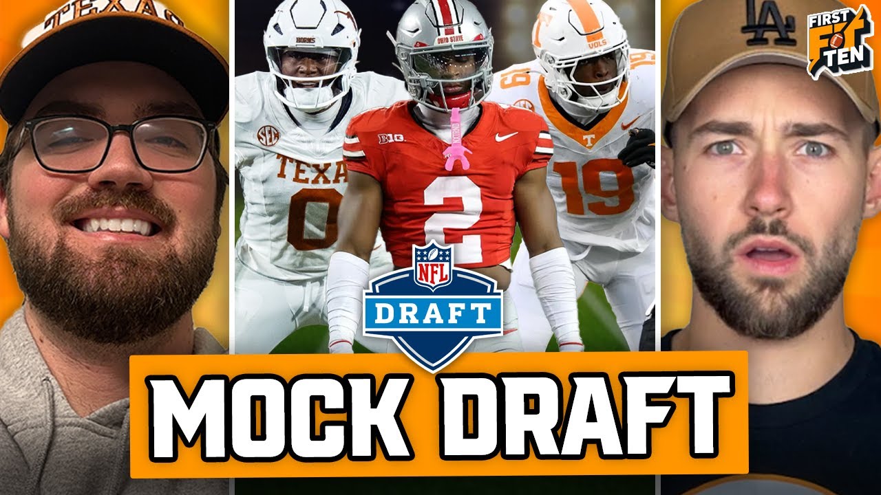 2026 First Round NFL Mock Draft WITH *Trades*!! | First And Ten 2026 First Round NFL Mock Draft WITH *Trades*!! | First And Ten