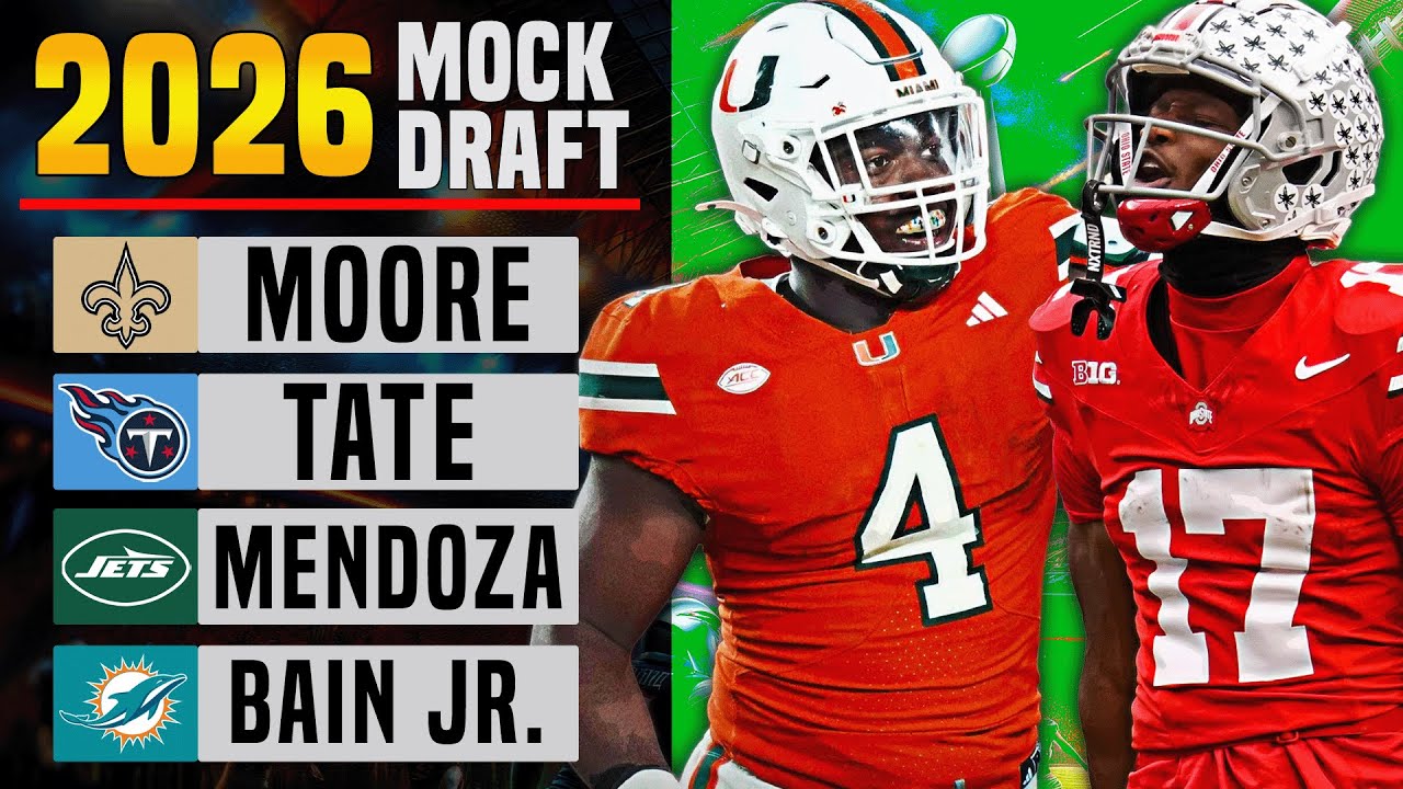 2026 NFL Mock Draft | Exploring Some NEW Possibilities 2026 NFL Mock Draft | Exploring Some NEW Possibilities