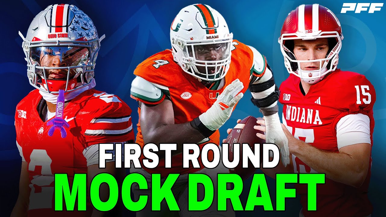 2026 NFL Mock Draft: First Round | PFF NFL Show 2026 NFL Mock Draft: First Round | PFF NFL Show