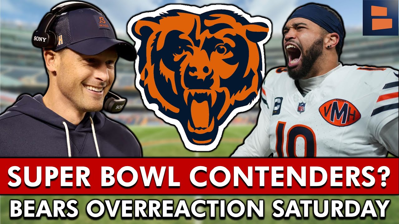 Are The Chicago Bears SUPER BOWL CONTENDERS? | Bears Overreaction Saturday Vlog Are The Chicago Bears SUPER BOWL CONTENDERS? | Bears Overreaction Saturday Vlog
