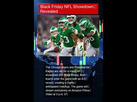 Black Friday NFL Showdown Revealed Vlog Black Friday NFL Showdown Revealed Vlog