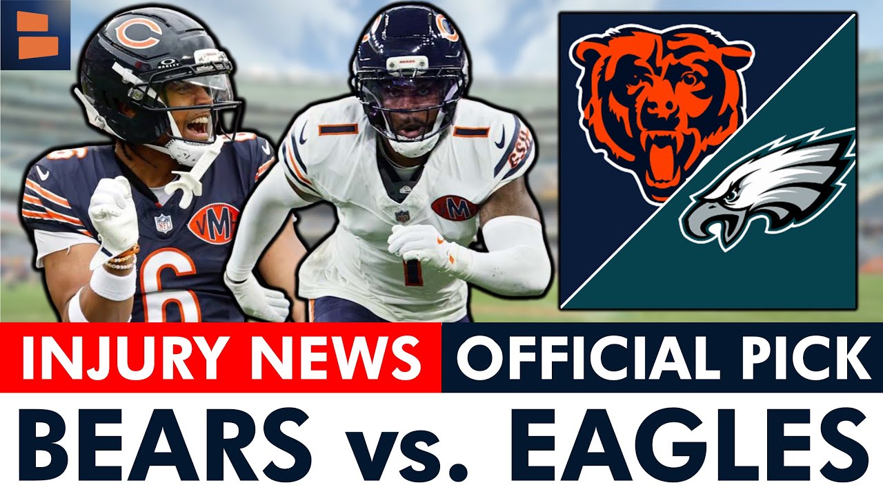 Chicago Bears Injury News Ft. Jaylon Johnson & Kyler Gordon + FINAL Bears vs. Eagles PREDICTION! Vlog Chicago Bears Injury News Ft. Jaylon Johnson & Kyler Gordon + FINAL Bears vs. Eagles PREDICTION! Vlog