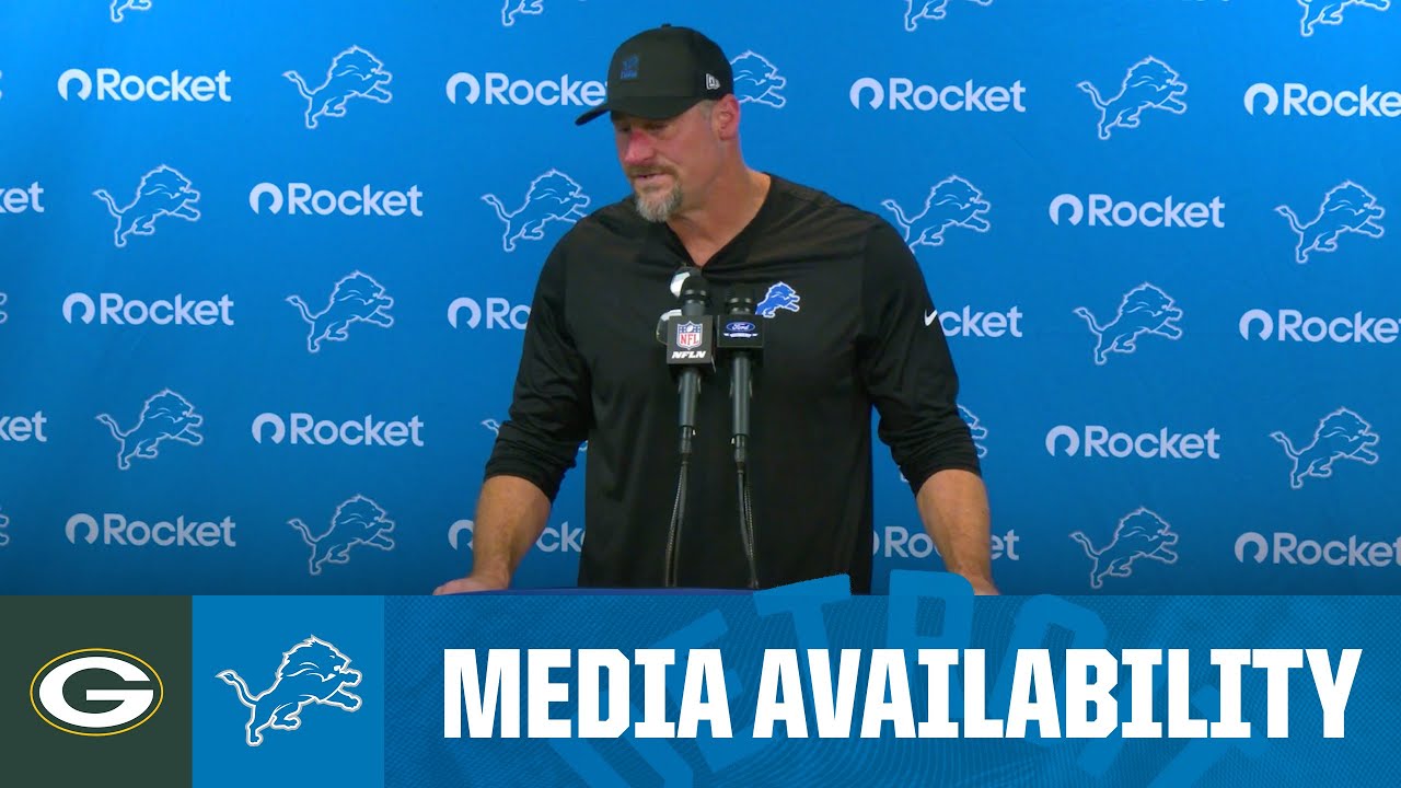 Dan Campbell postgame media availability | 2025 NFL Regular Season Week 13: Lions vs Packers Vlog Dan Campbell postgame media availability | 2025 NFL Regular Season Week 13: Lions vs Packers Vlog