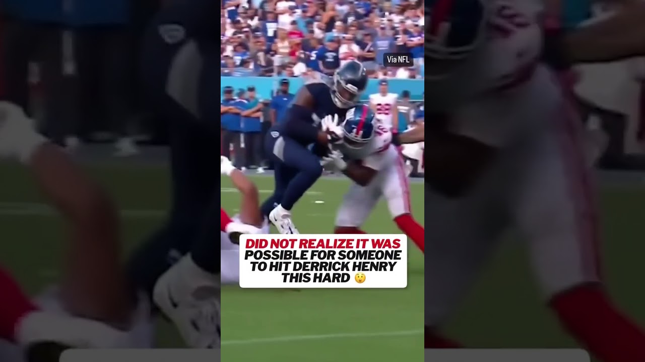 Derrick Henry gets smashed Vlog Derrick Henry gets smashed Vlog