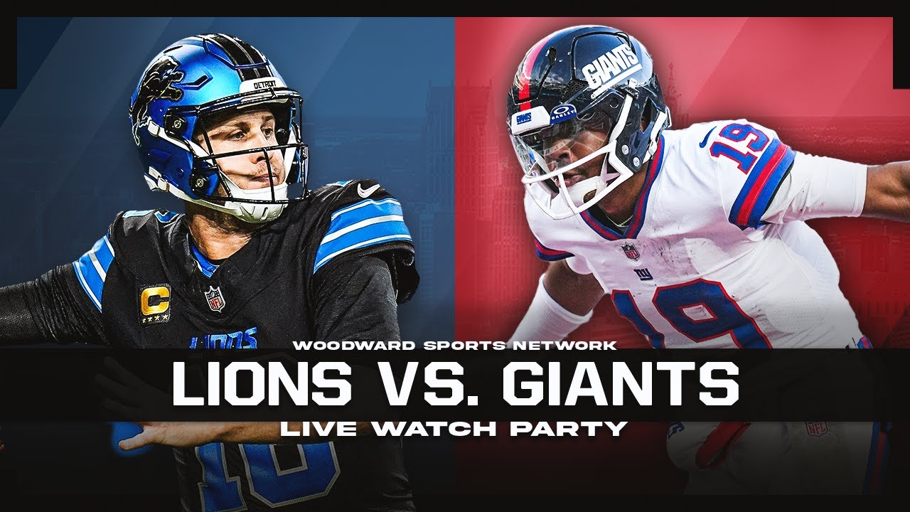 DETROIT LIONS VS. NEW YORK GIANTS LIVE WATCH PARTY | NFL WEEK 11 | Sunday November 23rd, 2025 Vlog DETROIT LIONS VS. NEW YORK GIANTS LIVE WATCH PARTY | NFL WEEK 11 | Sunday November 23rd, 2025 Vlog