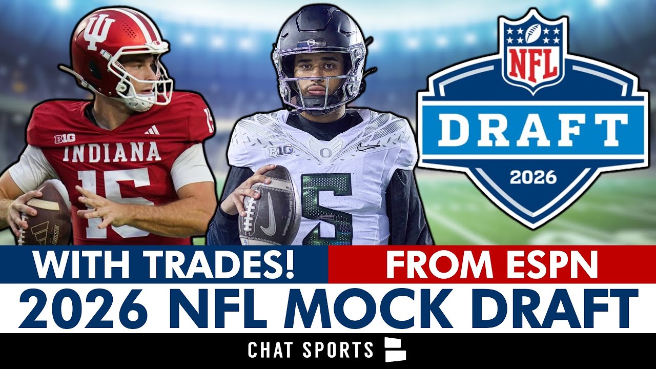 ESPN 2026 NFL Mock Draft WITH Trades: Matt Miller’s Round 1 Projections ESPN 2026 NFL Mock Draft WITH Trades: Matt Miller’s Round 1 Projections