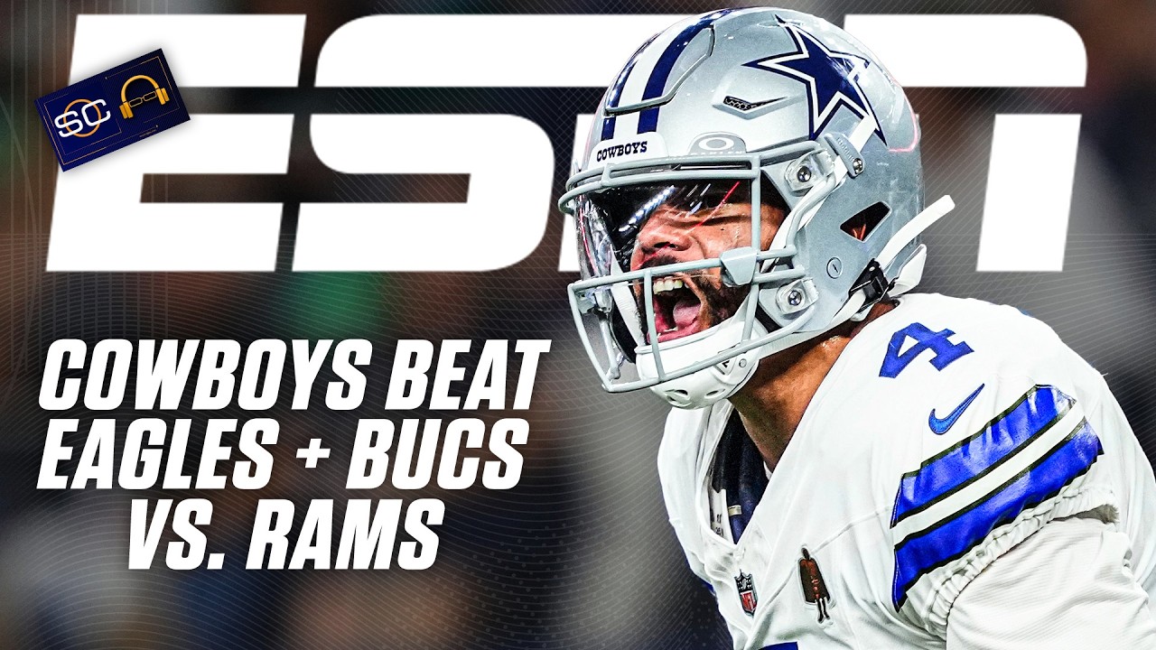 FULL REACTION: Cowboys beat the Eagles & Rams DOMINATE the Bucs | SC with SVP Vlog FULL REACTION: Cowboys beat the Eagles & Rams DOMINATE the Bucs | SC with SVP Vlog