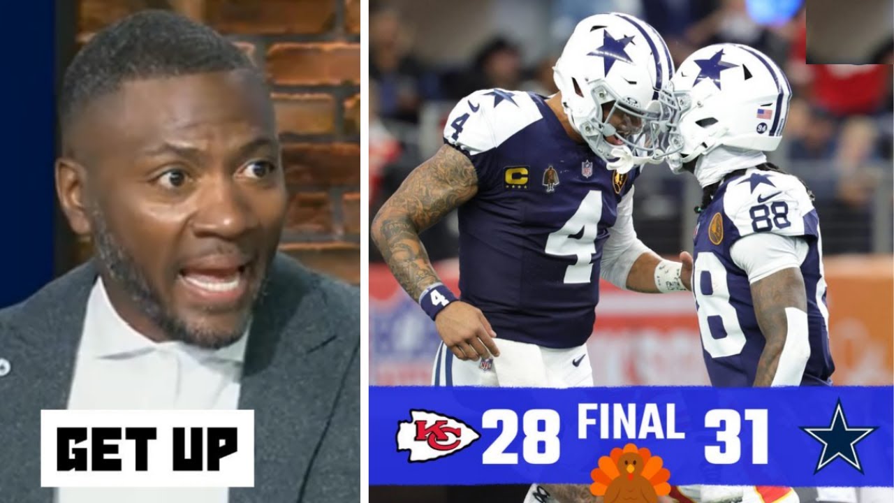 GET UP | Dak to Lamb/Pickens duo looks DANGEROUS – Ryan Clark reacts to Cowboys outduel Chiefs 31-28 Vlog GET UP | Dak to Lamb/Pickens duo looks DANGEROUS – Ryan Clark reacts to Cowboys outduel Chiefs 31-28 Vlog