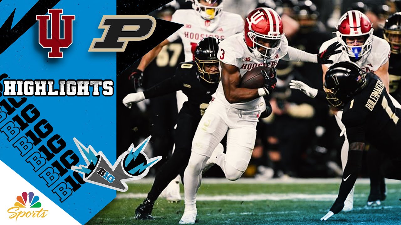 Indiana Hoosiers vs. Purdue Boilermakers | COLLEGE FOOTBALL HIGHLIGHTS | 11/28/2025 | NBC Sports Vlog Indiana Hoosiers vs. Purdue Boilermakers | COLLEGE FOOTBALL HIGHLIGHTS | 11/28/2025 | NBC Sports Vlog