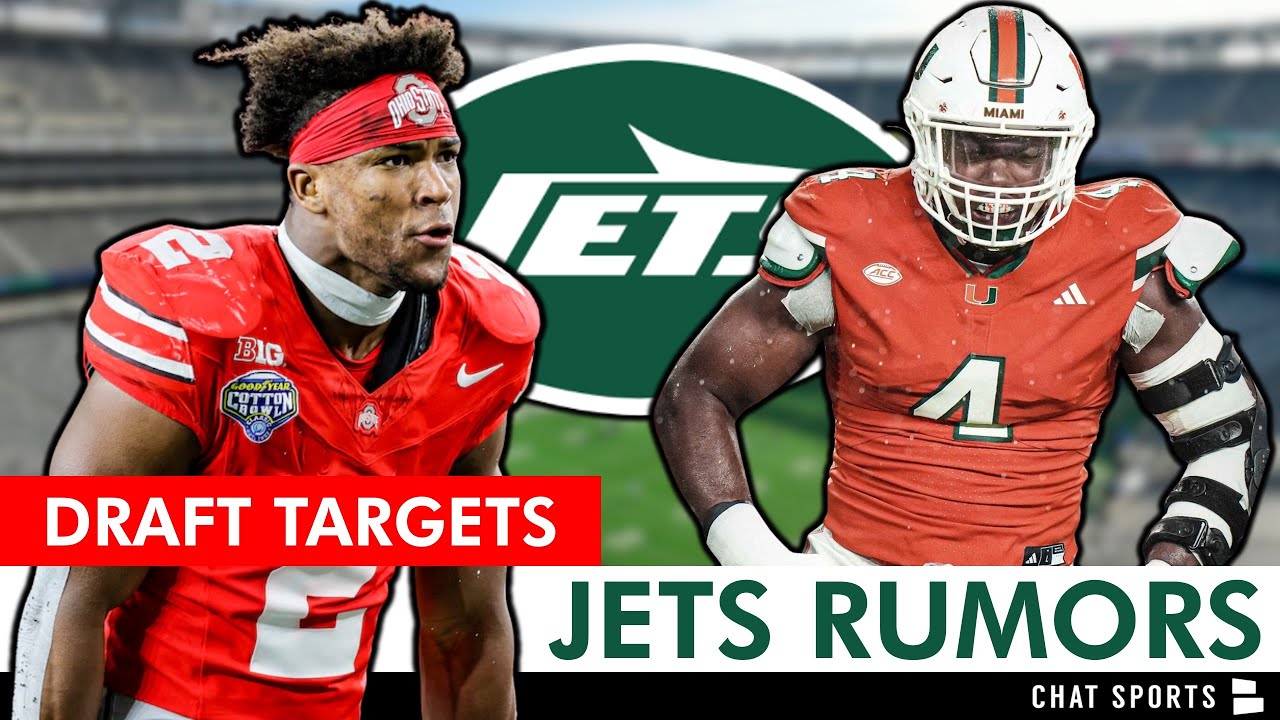 Jets Rumors: 5 NON-QB Draft Targets For New York In The 2026 NFL Draft Ft. Caleb Downs Jets Rumors: 5 NON-QB Draft Targets For New York In The 2026 NFL Draft Ft. Caleb Downs