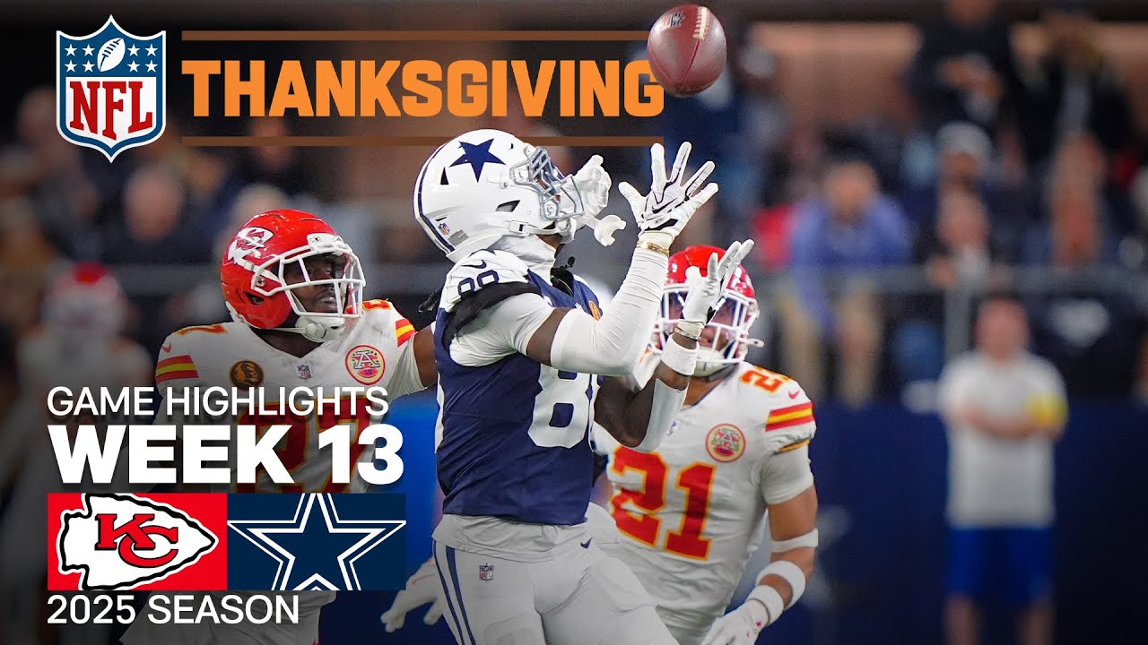 Kansas City Chiefs vs Dallas Cowboys Thanksgiving Game Highlights | 2025 NFL Season Week 13 Vlog Kansas City Chiefs vs Dallas Cowboys Thanksgiving Game Highlights | 2025 NFL Season Week 13 Vlog