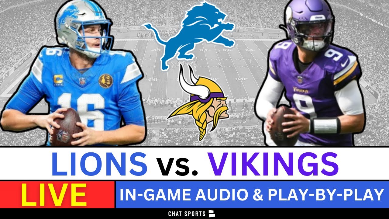 Lions vs. Vikings Live Streaming Scoreboard, Play-By-Play, Game Audio & Highlights | NFL Week 9 Vlog Lions vs. Vikings Live Streaming Scoreboard, Play-By-Play, Game Audio & Highlights | NFL Week 9 Vlog