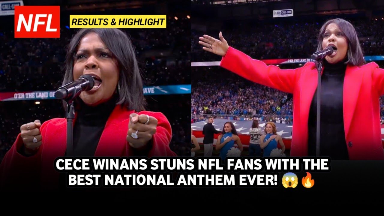 NFL News: Fans Cry After CeCe Winans’ INSANE National Anthem at Lions vs Packers! Vlog NFL News: Fans Cry After CeCe Winans’ INSANE National Anthem at Lions vs Packers! Vlog