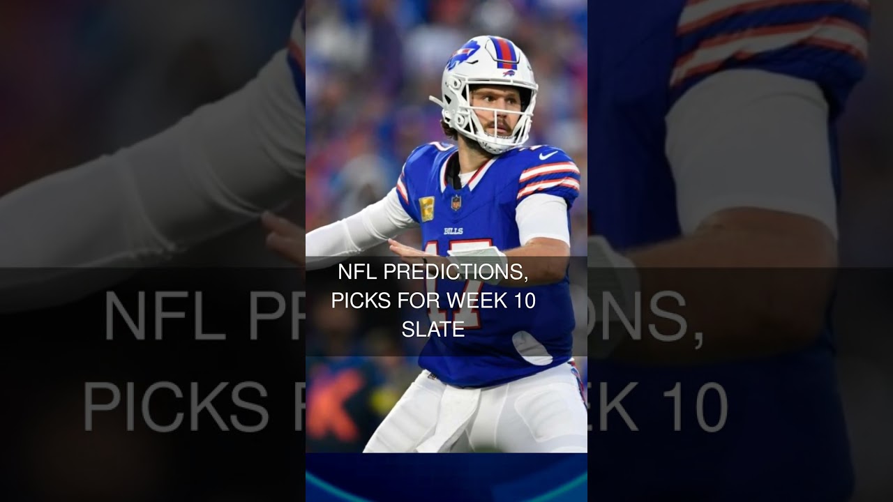 NFL predictions picks for Week 10 slate Vlog NFL predictions picks for Week 10 slate Vlog