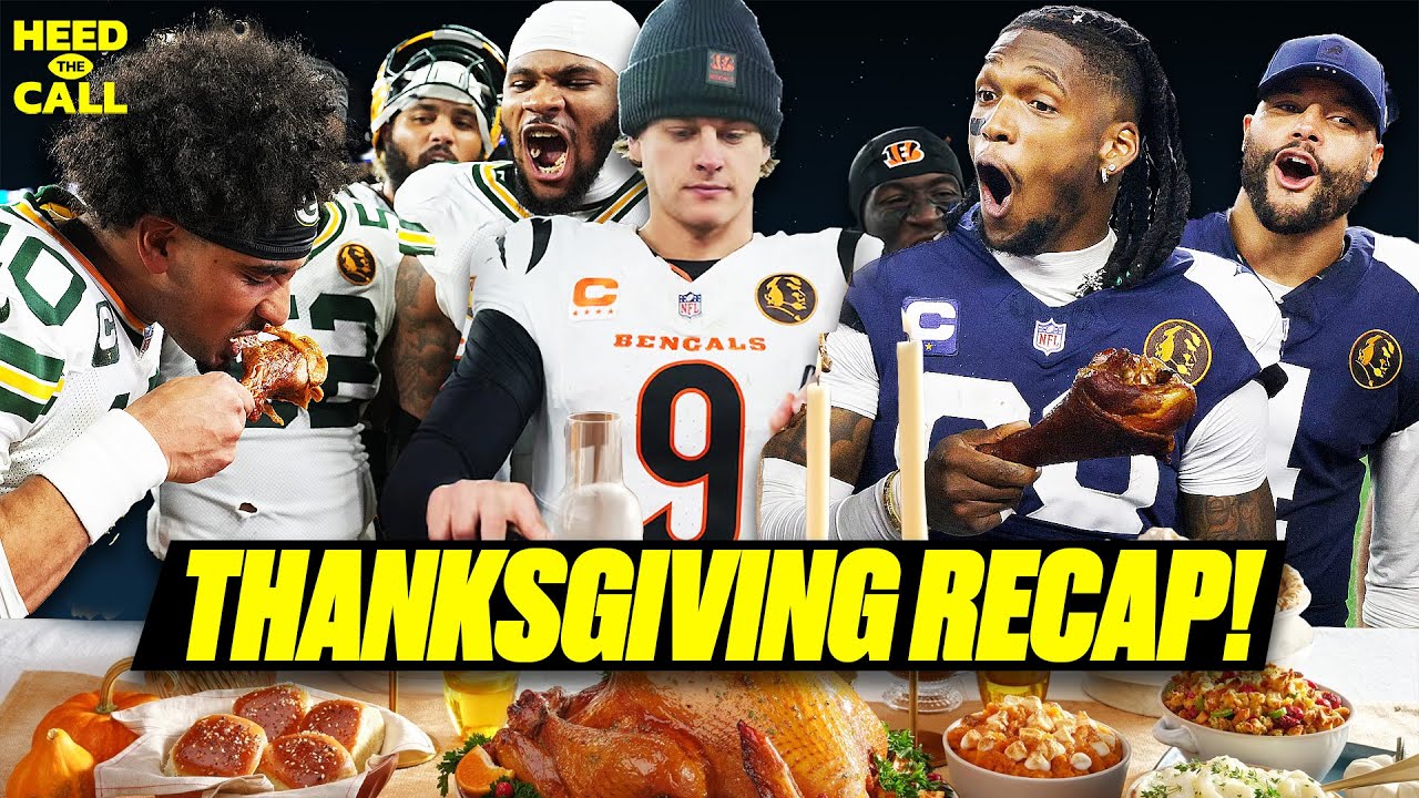 NFL Thanksgiving Games 2025 RECAP! Vlog NFL Thanksgiving Games 2025 RECAP! Vlog