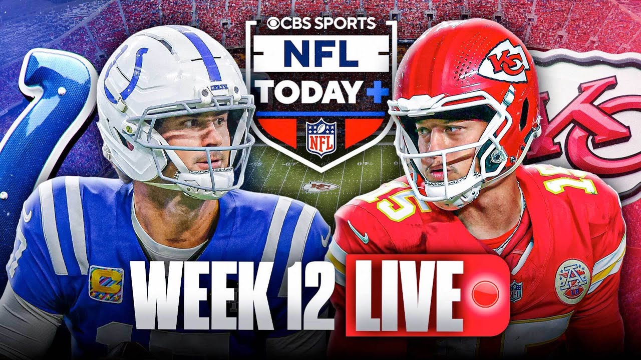 NFL Today Plus Week 12 LIVE: The crew gets you ready for the action ✅ HUGE Colts-Chiefs matchup 😤 Vlog NFL Today Plus Week 12 LIVE: The crew gets you ready for the action ✅ HUGE Colts-Chiefs matchup 😤 Vlog