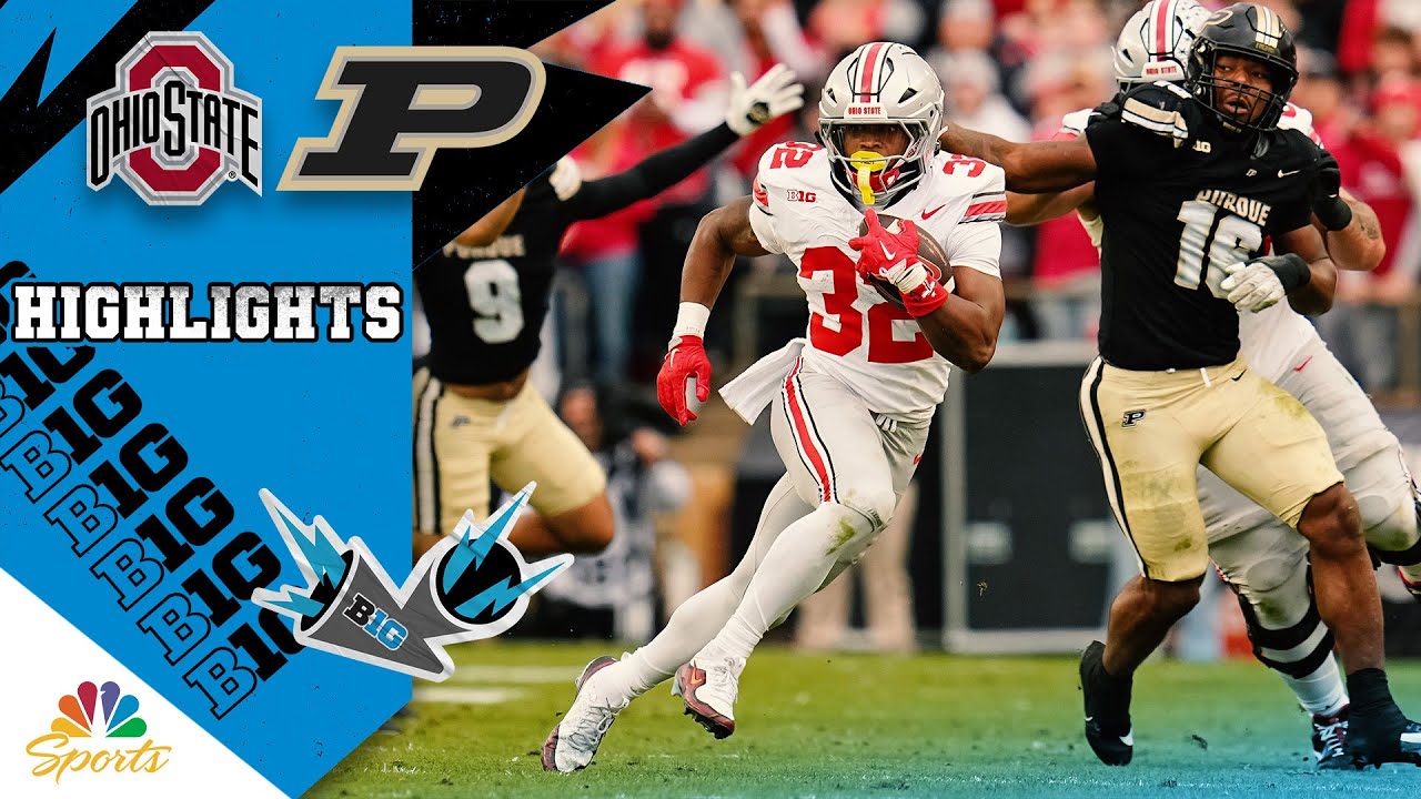 Ohio State Buckeyes vs. Purdue Boilermakers | COLLEGE FOOTBALL HIGHLIGHTS | 11/8/2025 | NBC Sports Vlog Ohio State Buckeyes vs. Purdue Boilermakers | COLLEGE FOOTBALL HIGHLIGHTS | 11/8/2025 | NBC Sports Vlog