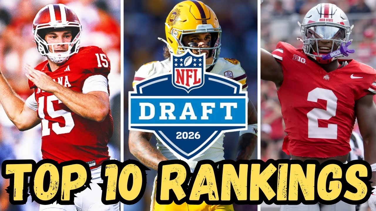 Ranking The Top 10 Prospects at EVERY Position For The 2026 NFL Draft | Mid-Season Rankings Ranking The Top 10 Prospects at EVERY Position For The 2026 NFL Draft | Mid-Season Rankings