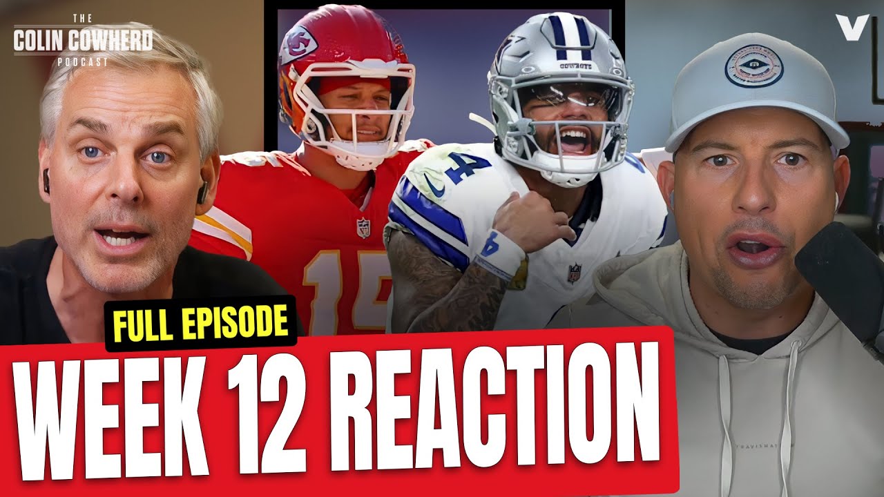 Reaction to Eagles-Cowboys, Colts-Chiefs, Steelers-Bears, Vikings-Packers | Colin Cowherd NFL Vlog Reaction to Eagles-Cowboys, Colts-Chiefs, Steelers-Bears, Vikings-Packers | Colin Cowherd NFL Vlog