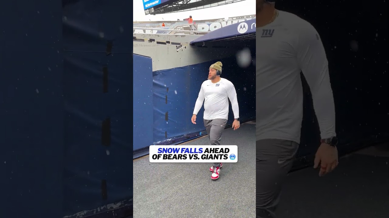 SNOW GAME ❄️ #nfl #bears #giants Vlog SNOW GAME ❄️ #nfl #bears #giants Vlog