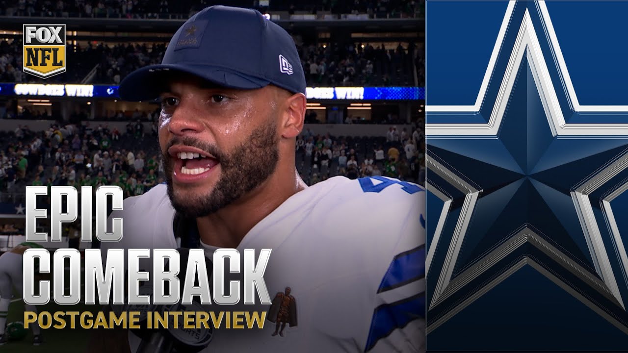 ‘That was for Marshawn’ – Dak Prescott after Cowboys’ comeback win over Eagles | NFL on FOX Vlog ‘That was for Marshawn’ – Dak Prescott after Cowboys’ comeback win over Eagles | NFL on FOX Vlog