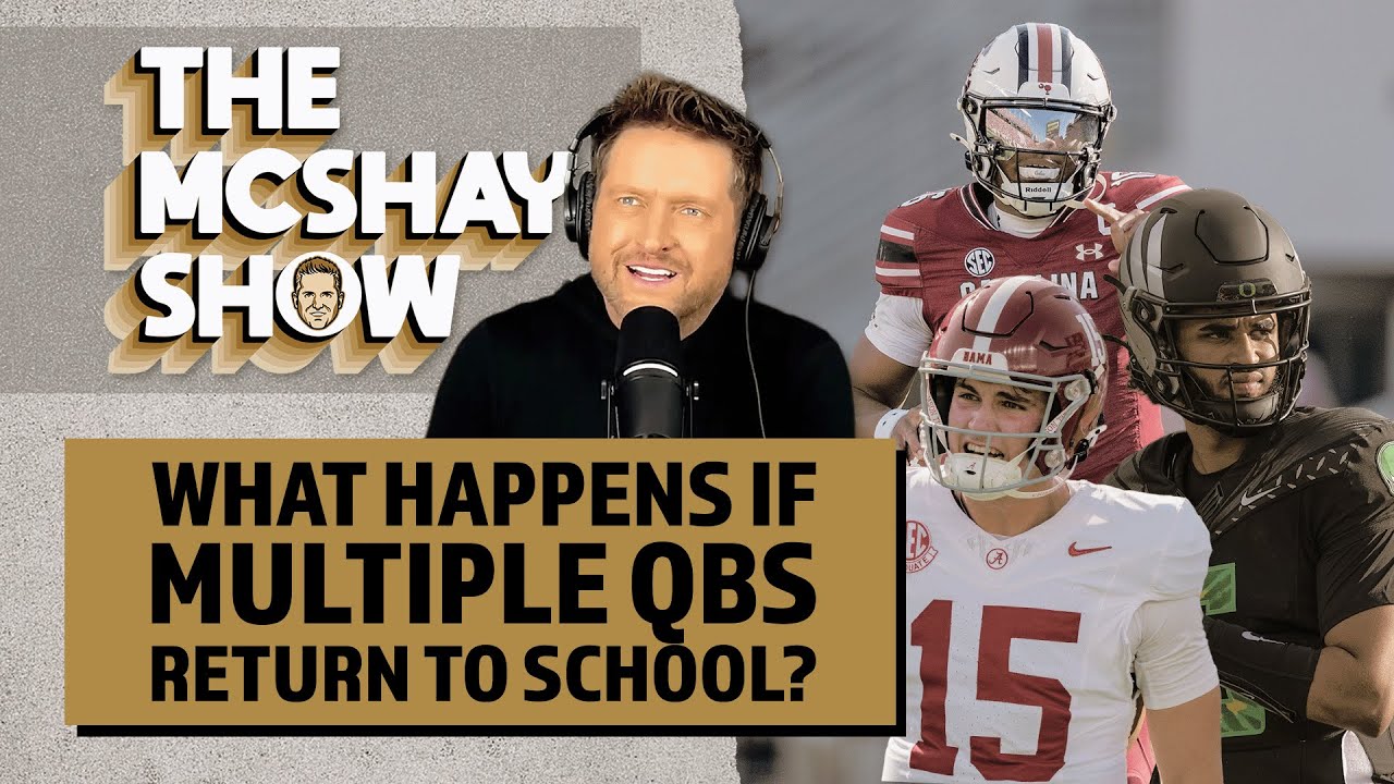 The 2026 NFL Draft Domino Effect: What Happens If Multiple QBs Return To School? | The McShay Show The 2026 NFL Draft Domino Effect: What Happens If Multiple QBs Return To School? | The McShay Show