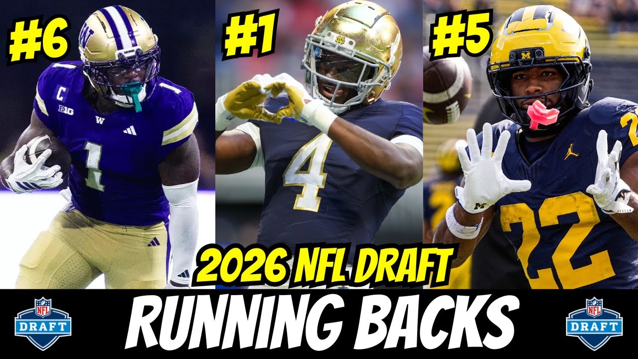 THESE are the TOP 10 RBs in the 2026 NFL Draft THESE are the TOP 10 RBs in the 2026 NFL Draft