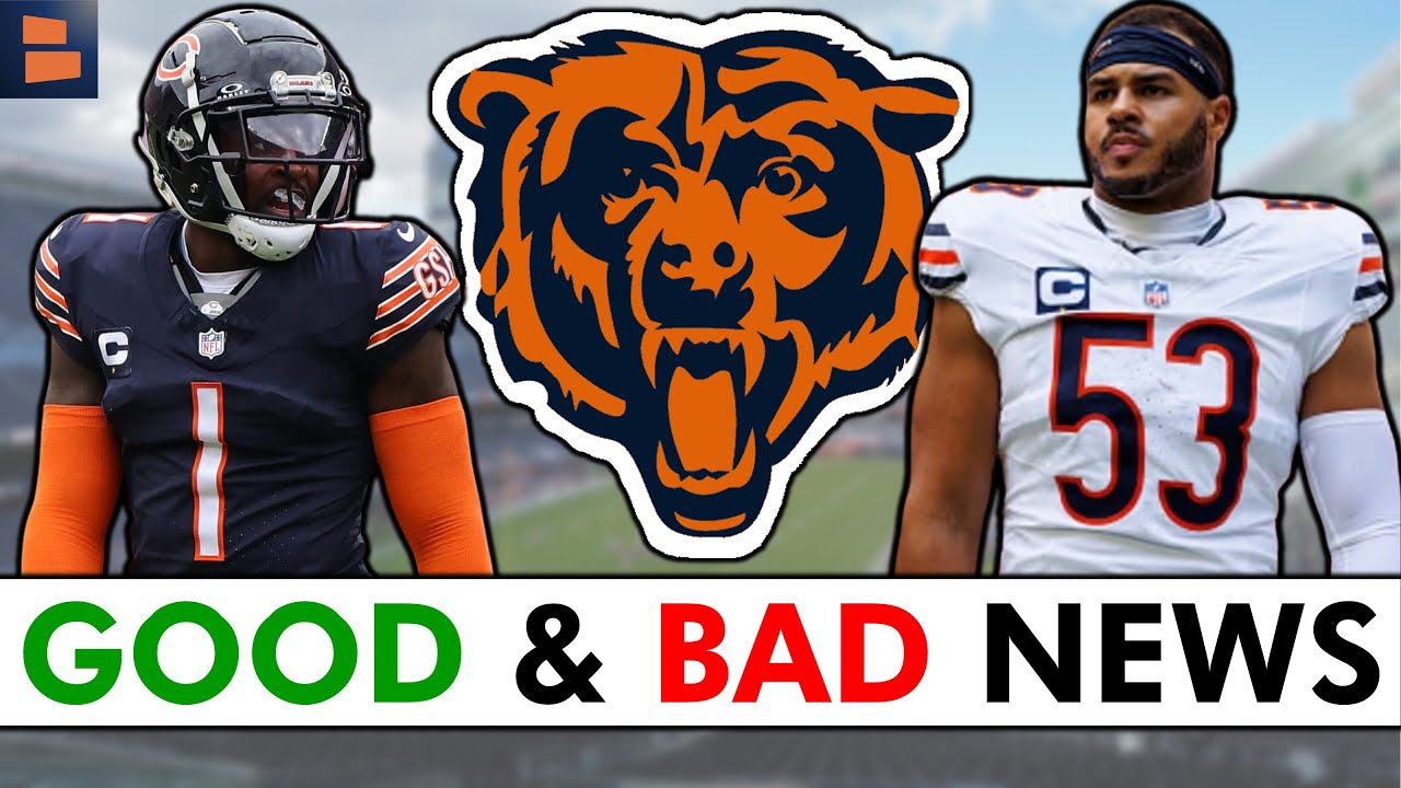 Today’s Chicago Bears Injury News Is GOOD & BAD Before The Eagles Game Vlog Today’s Chicago Bears Injury News Is GOOD & BAD Before The Eagles Game Vlog