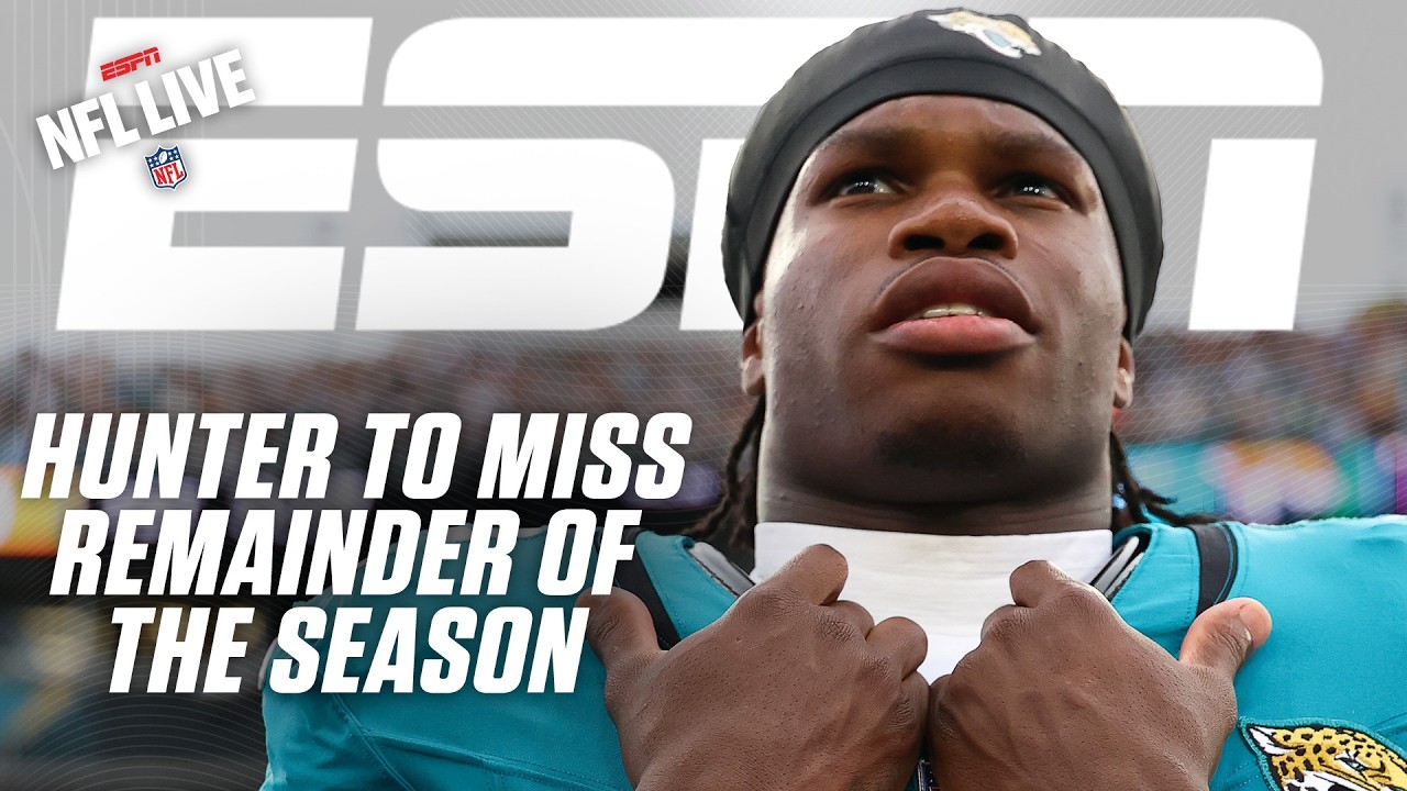 Travis Hunter has season-ending surgery: ‘Significant loss’ for the Jaguars – Orlovsky | NFL Live Vlog Travis Hunter has season-ending surgery: ‘Significant loss’ for the Jaguars – Orlovsky | NFL Live Vlog