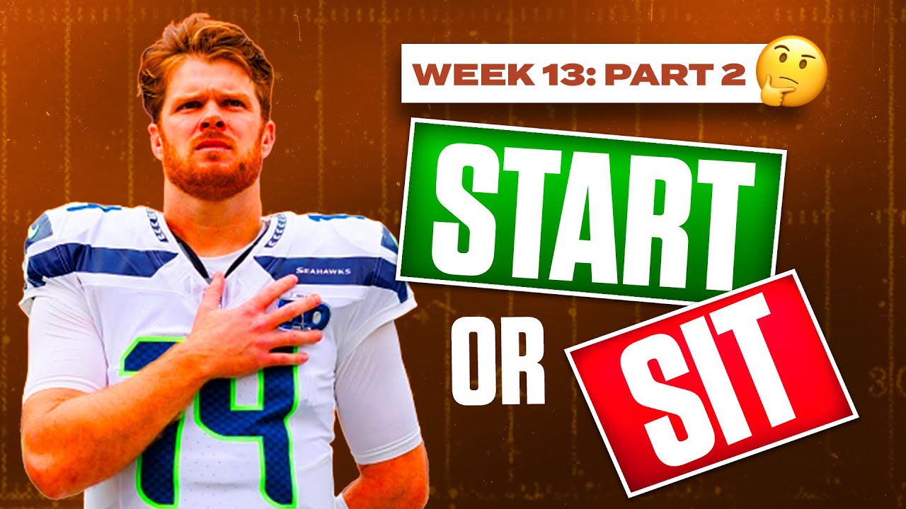 Week 13 Start Sit Advice (Part 2) | Sneaky Starts & Players to BENCH | 2025 Fantasy Football Advice Vlog Week 13 Start Sit Advice (Part 2) | Sneaky Starts & Players to BENCH | 2025 Fantasy Football Advice Vlog