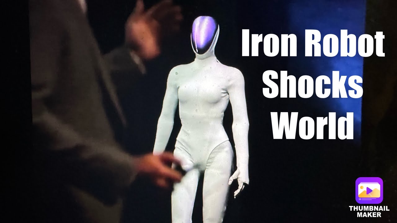 Xpeng Presents Its Humanoid Robot Iron Shocks World By Cutting It Open At AI Event In Guangzhou Vlog Xpeng Presents Its Humanoid Robot Iron Shocks World By Cutting It Open At AI Event In Guangzhou Vlog