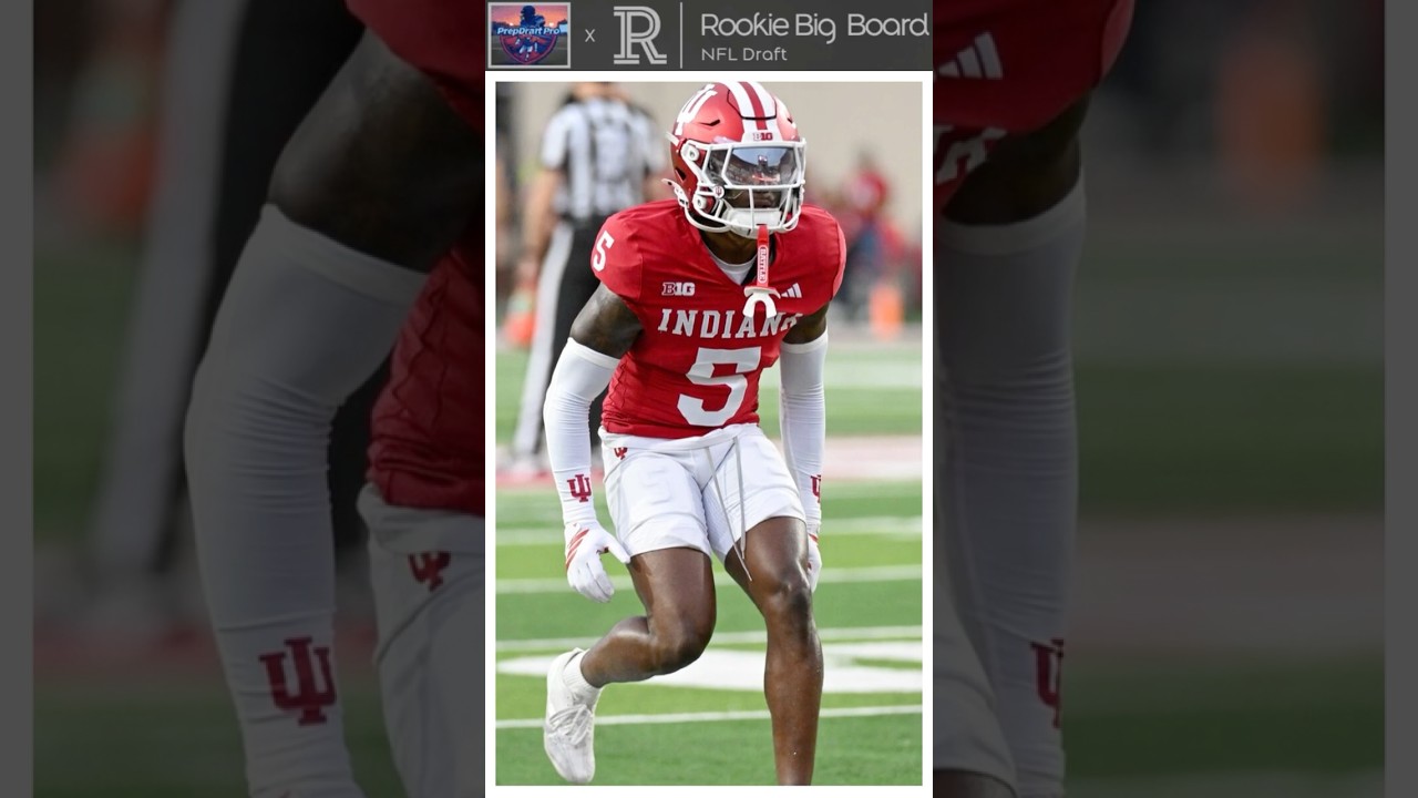 2026 NFL Draft Cornerbacks: Indiana CB D’Angelo Ponds 2026 NFL Draft Cornerbacks: Indiana CB D’Angelo Ponds