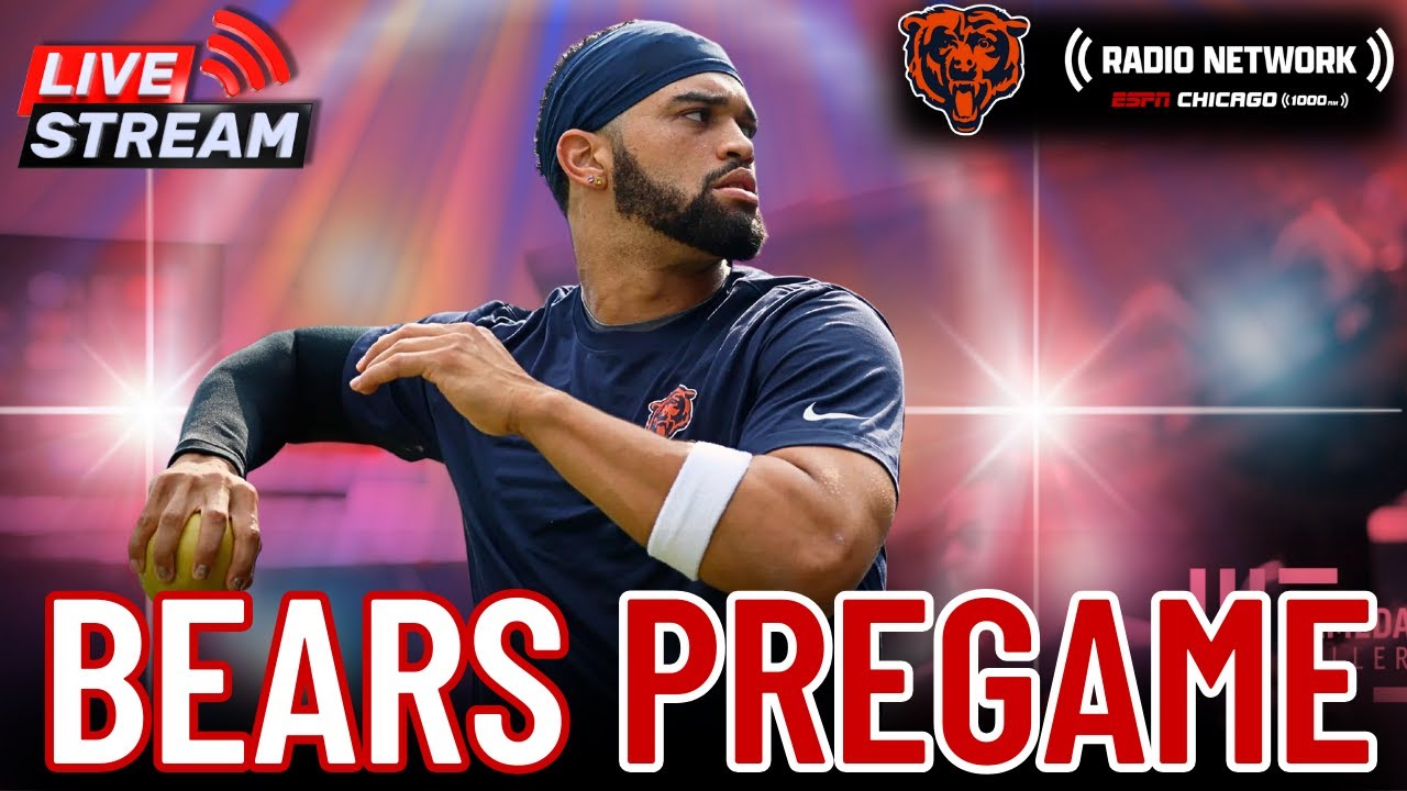 Chicago Bears Pregame | ESPN Chicago LIVE! Vlog Chicago Bears Pregame | ESPN Chicago LIVE! Vlog