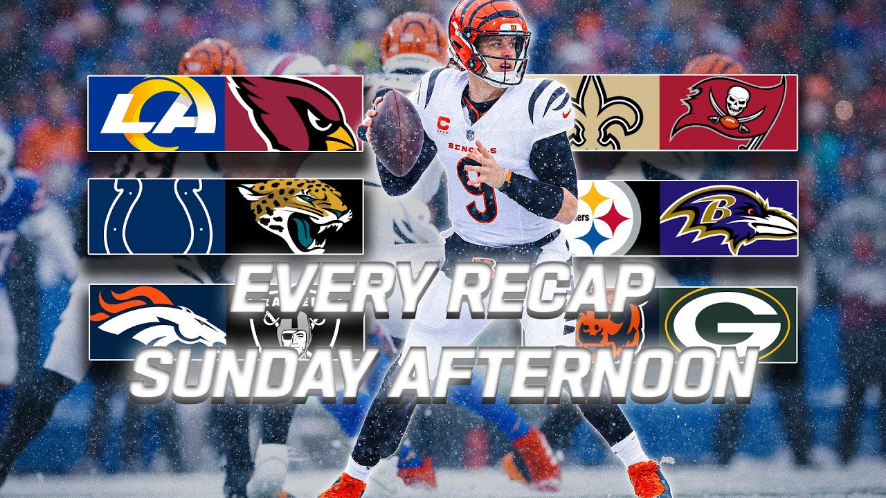 Every Recap from Sunday Afternoon | 2025 NFL Season Week 14 Vlog Every Recap from Sunday Afternoon | 2025 NFL Season Week 14 Vlog