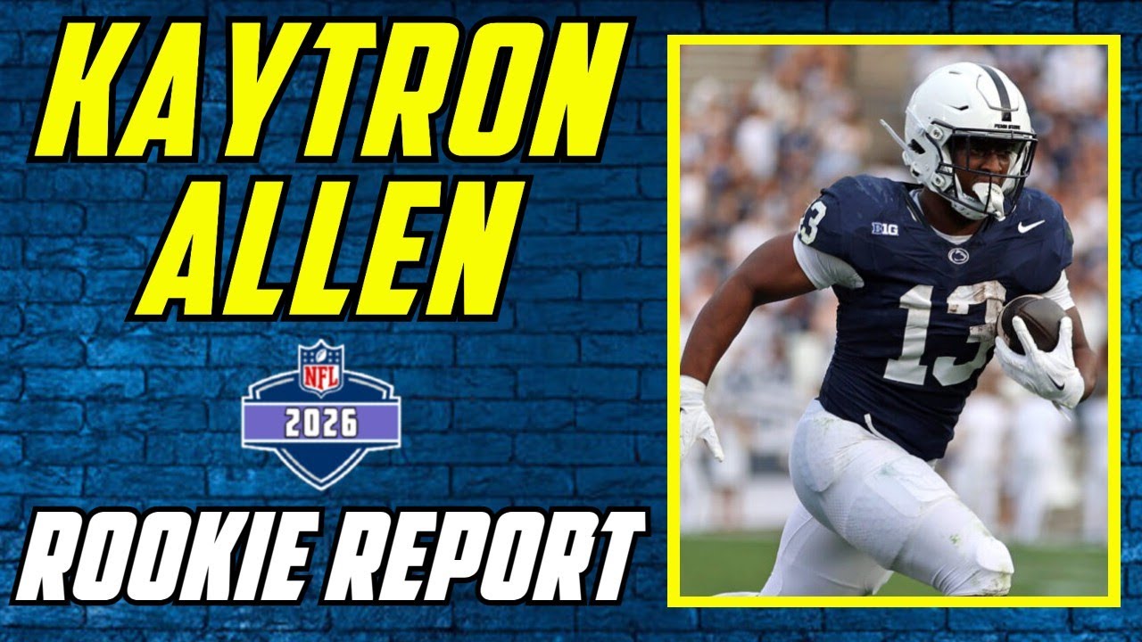 Kaytron Alllen Rookie Scouting Report | 2026 NFL Draft & Dynasty Football Kaytron Alllen Rookie Scouting Report | 2026 NFL Draft & Dynasty Football