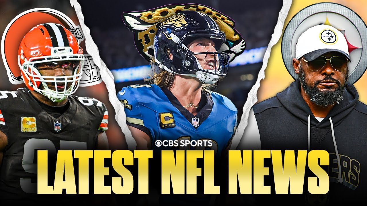 Latest NFL News: Jaguars’ win streak, Mike Tomlin under pressure & Myles Garrett’s record pursuit Vlog Latest NFL News: Jaguars’ win streak, Mike Tomlin under pressure & Myles Garrett’s record pursuit Vlog